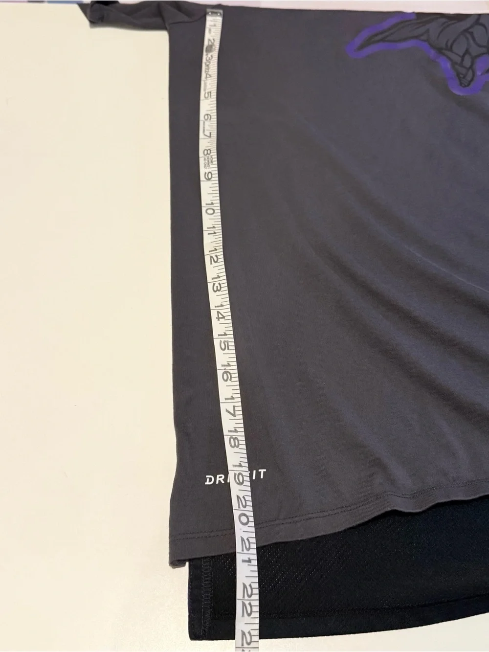 Nike Men’s Dark Gray Minnesota Vikings Logo Short Sleeve Shirt #0090